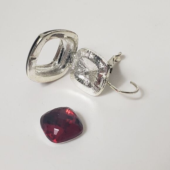 JOAN RIVERS Leverback Changeable Earrings - Picture 4 of 6